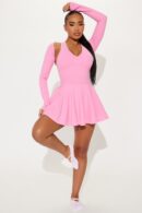 Vestido Deportivo Super Suave con Bolero y Falda Pantalón