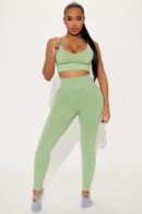 Conjunto Deportivo Sin Costuras y Elástico