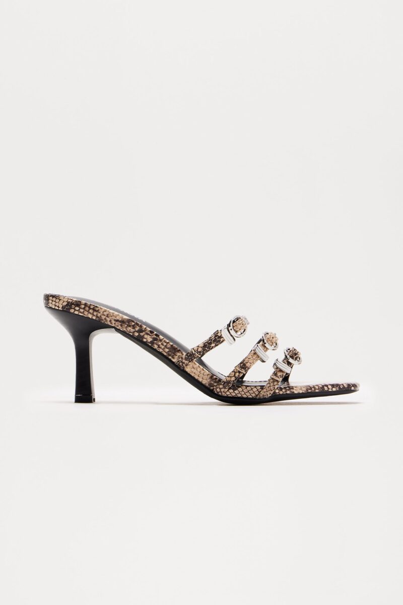 Mules con Hebilla Zenon - Tacón Medio - Image 6