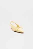 Zapatos de Taco Chico con Detalle de Lazo y Puntera Afilada