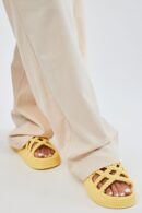 Sandalias Casuales de Plataforma en Negro