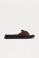 Sandalias Planas Casual en Taupe