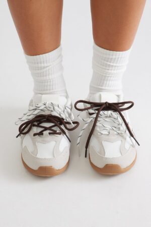 Zapatillas de Ante Sintético con Cordones