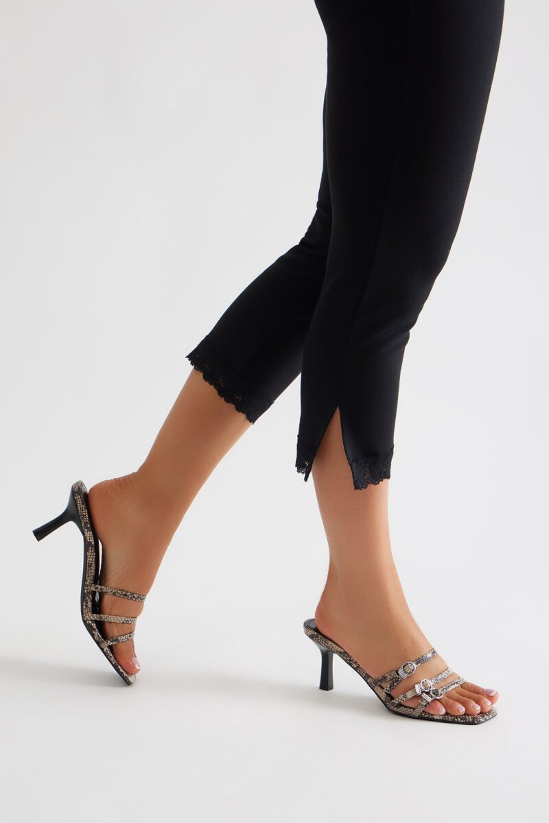 Mules con Hebilla Zenon - Tacón Medio - Image 8