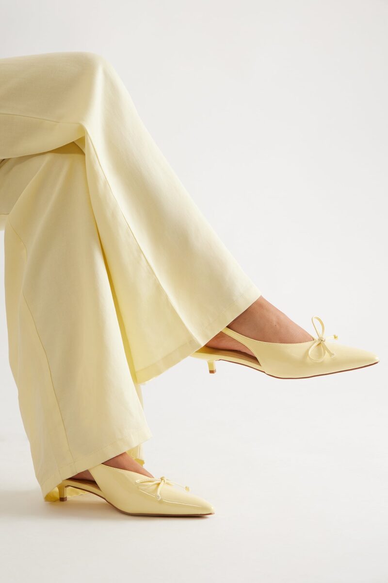Zapatos de Taco Chico con Detalle de Lazo y Puntera Afilada - Image 5