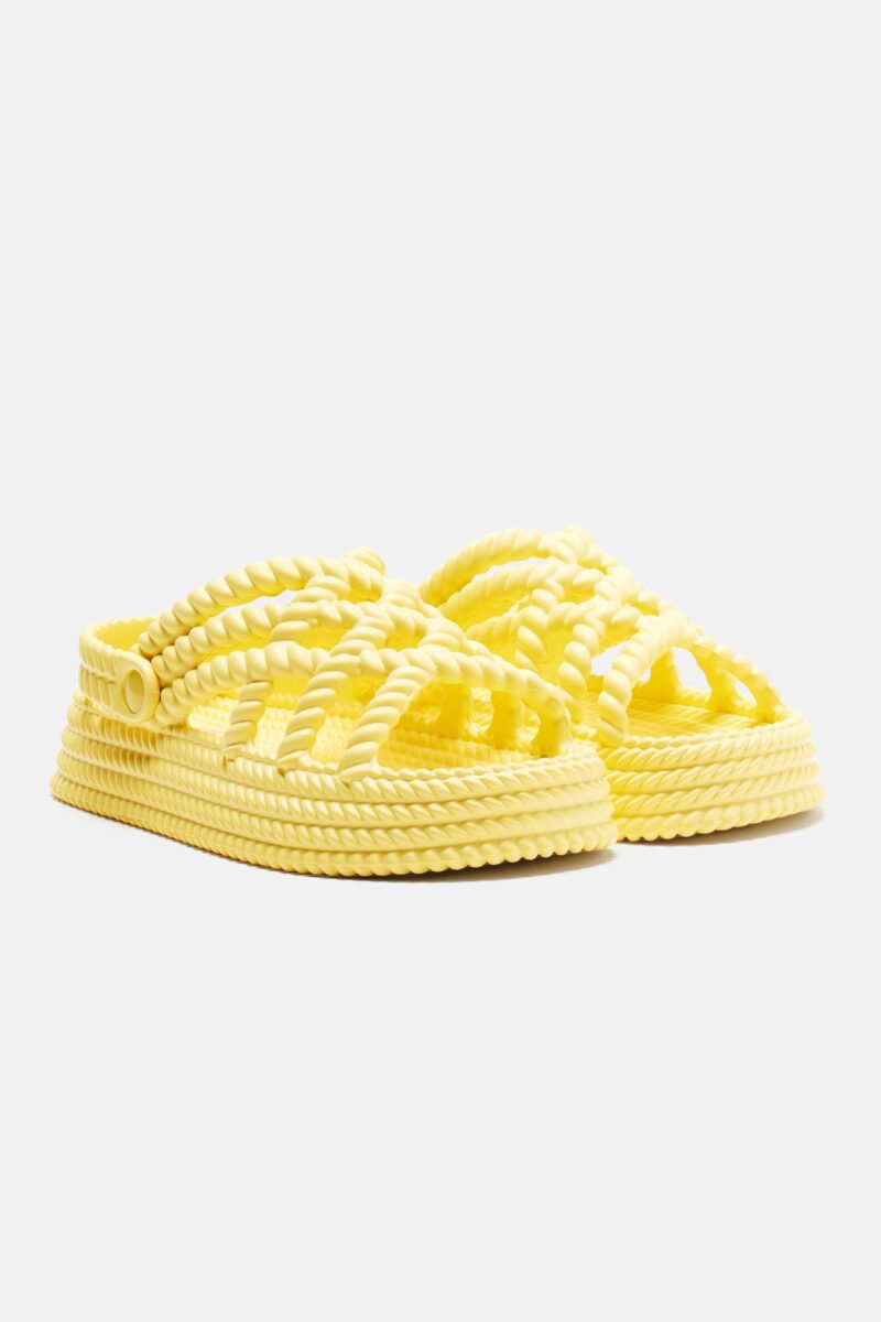 Sandalias Casuales de Plataforma en Negro - Image 18