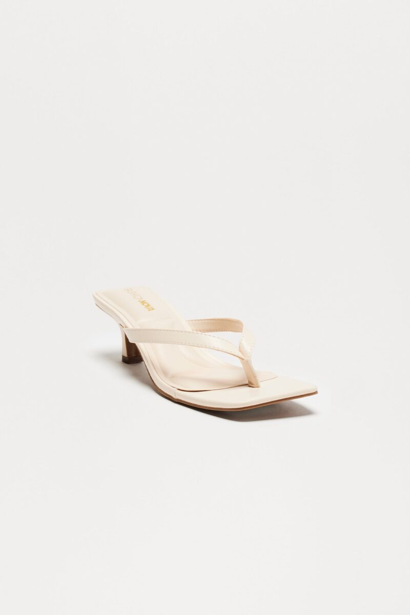 Sandalias de Tacón Gatito y Punta Cuadrada - Image 5