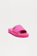 Sandalias Planas Tipo Jellie en Negro