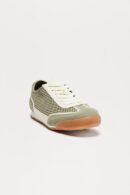 Zapatillas Deportivas Tejidas Bajas - Beige