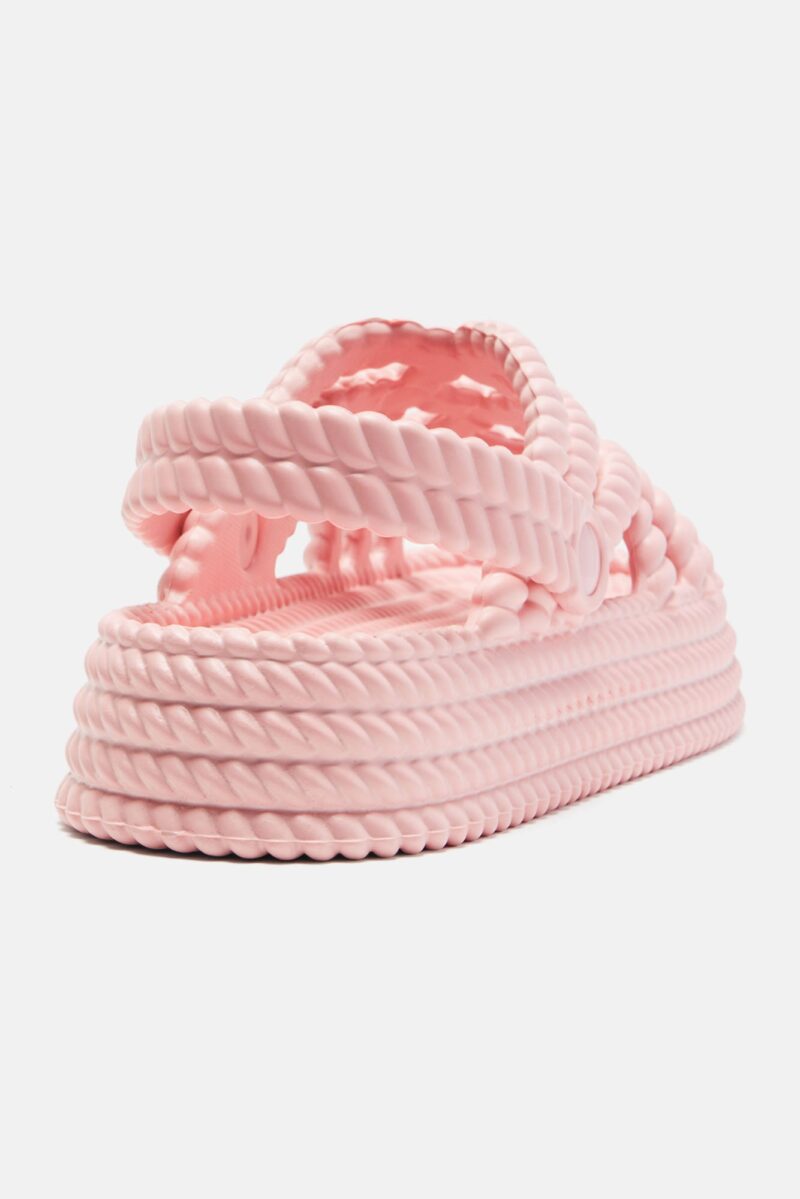 Sandalias Casuales de Plataforma en Negro - Image 11