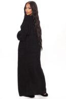 Conjunto Cómodo de 3 Piezas con Leggings - Negro