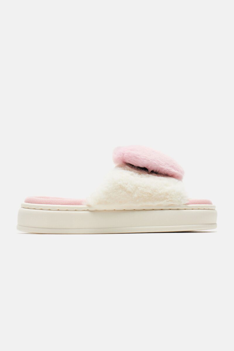 Pantuflas con Detalle de Corazón - Rosa - Image 3