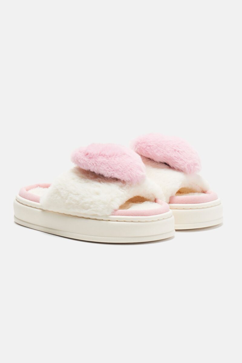 Pantuflas con Detalle de Corazón - Rosa - Image 2