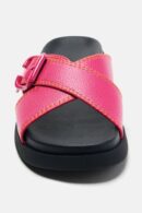 Sandalias Casual con Hebilla y Suela Plana