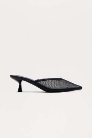 Zapatos de Tacón Bajo tipo Gatito - Estilo Puntiagudo