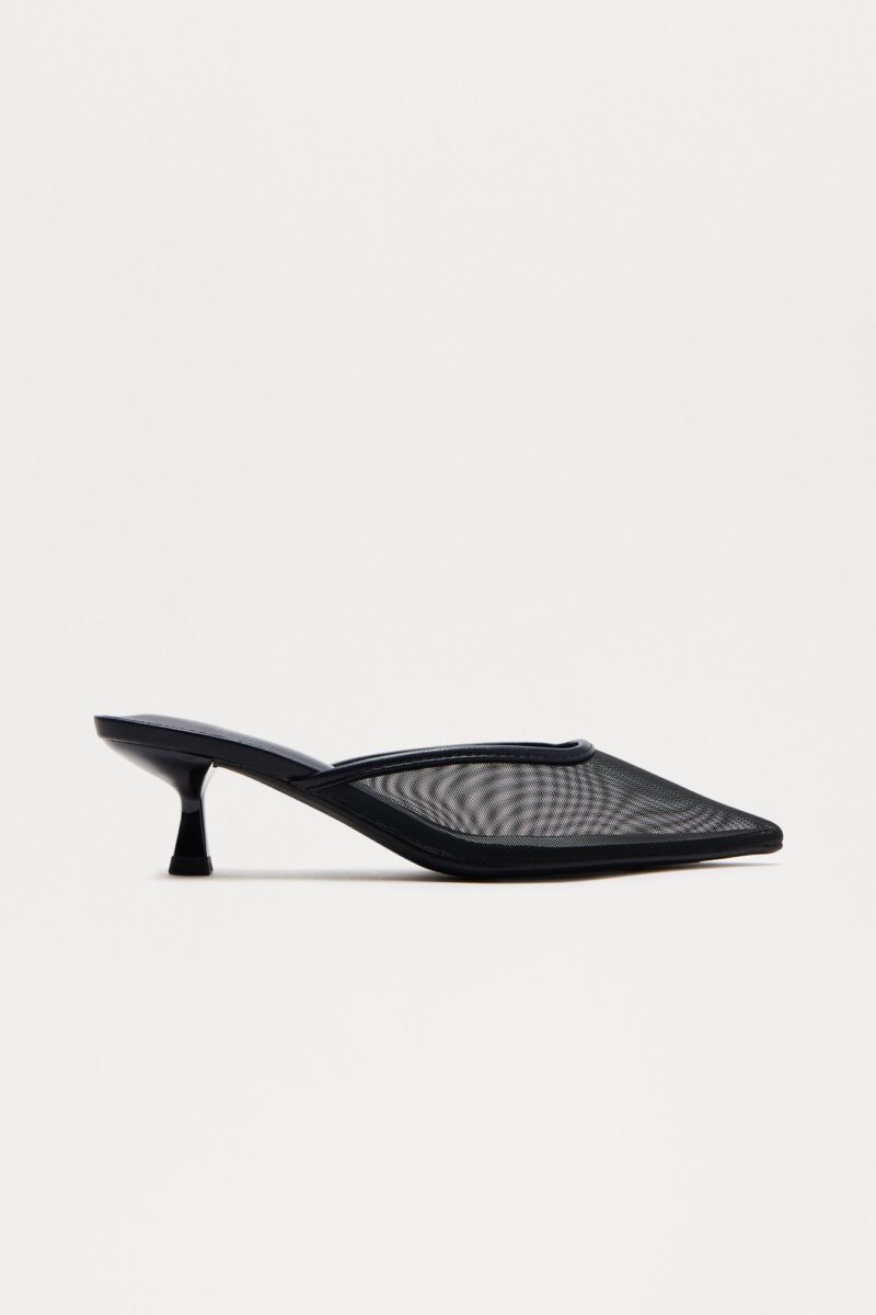 Zapatos de Tacón Bajo tipo Gatito - Estilo Puntiagudo