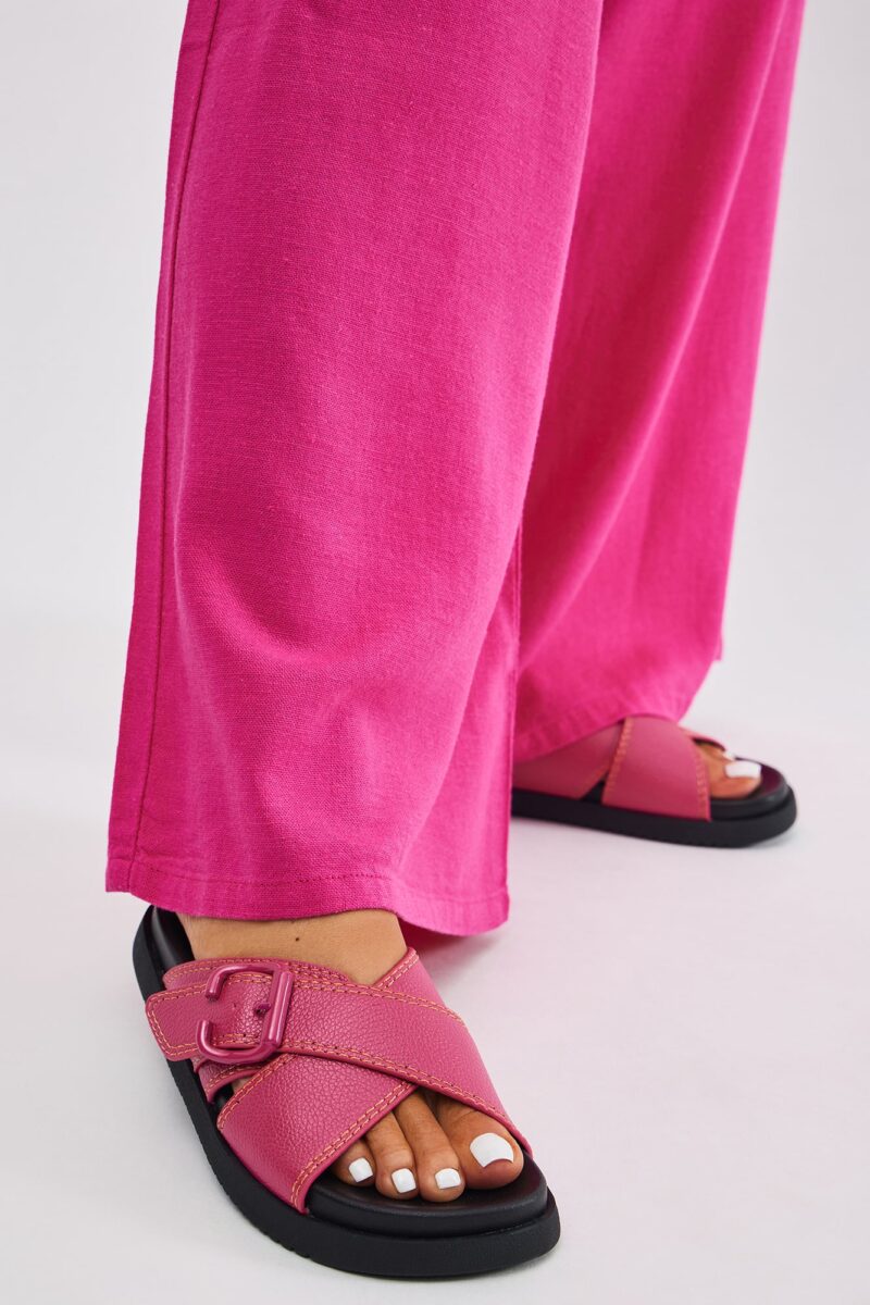Sandalias Casual con Hebilla y Suela Plana - Image 2
