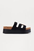 Sandalias de Plataforma Casual con Hebilla
