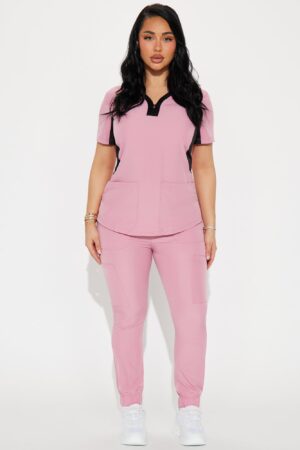 Conjunto de Uniforme Médico Jogger Bicolor