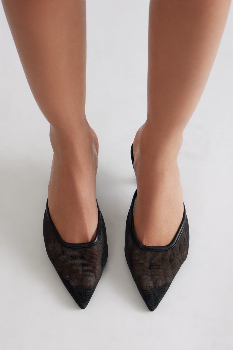 Zapatos de Tacón Bajo tipo Gatito - Estilo Puntiagudo - Image 2