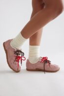 Zapatillas de Gamuza Sintética con Cordones