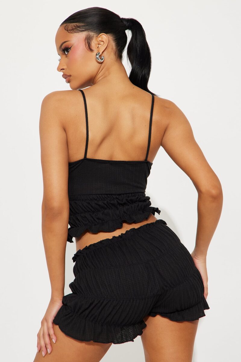 Set Elegante de Musculosa y Shorts con Detalle de Moño - Image 3