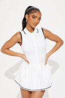 Vestido Deportivo Elevate para Canchas de Tenis - Blanco