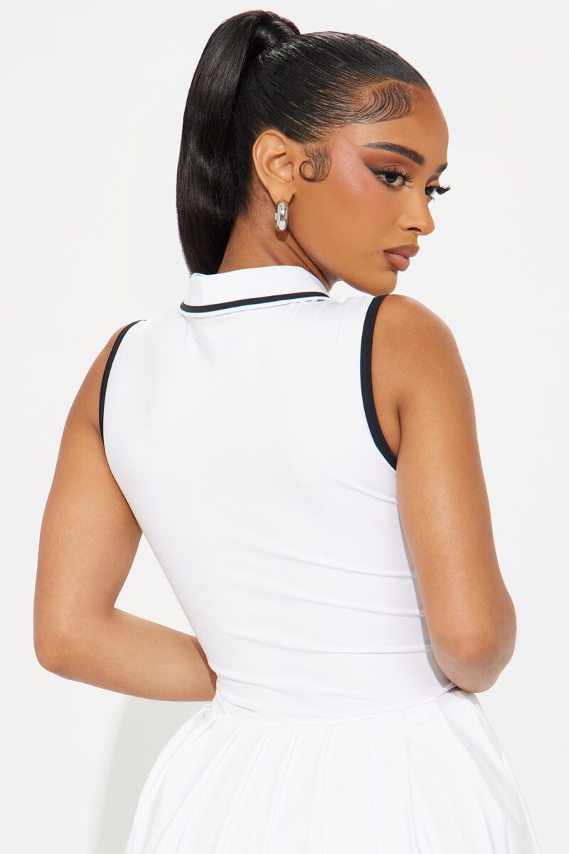 Vestido Deportivo Elevate para Canchas de Tenis - Blanco - Image 14