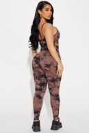 Conjunto Deportivo Activo de Sostén y Leggings