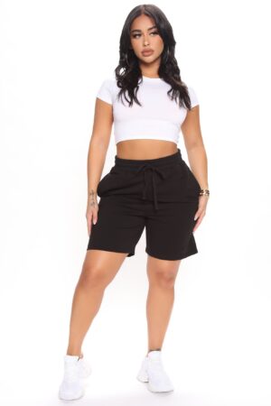 Bermudas de Algodón para Relax con Cintura Ajustable