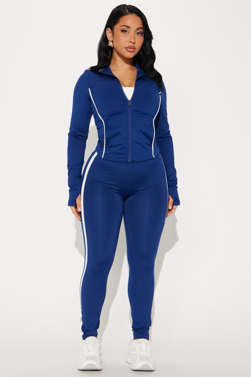 Chaqueta Deportiva Elegante con Cuello Alto y Manga Larga - Image 10