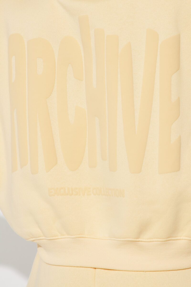 Conjunto de Short y Sudadera de Felpa - Amarillo - Image 17