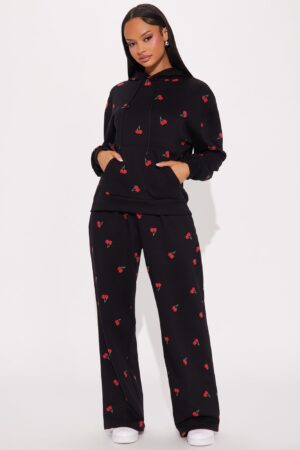 Conjunto Deportivo de Sudadera y Pantalón Ancho