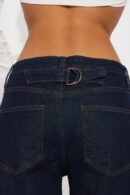 Jeans Baggy de Pierna Ancha con Cintura Ajustable