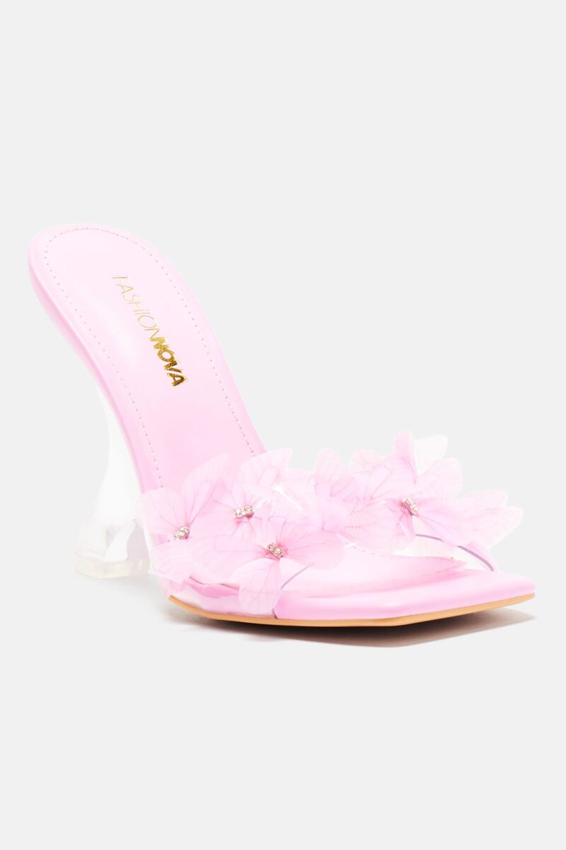 Sandalias de Cuña con Flor 3D y Punta Cuadrada - Image 4