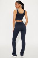 Conjunto Deportivo Sin Costuras en Azul Medianoche