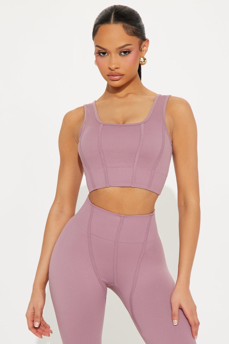 Conjunto Deportivo Sin Costuras en Azul Medianoche - Image 2