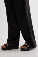 Sandalias de Plataforma Casual con Hebilla