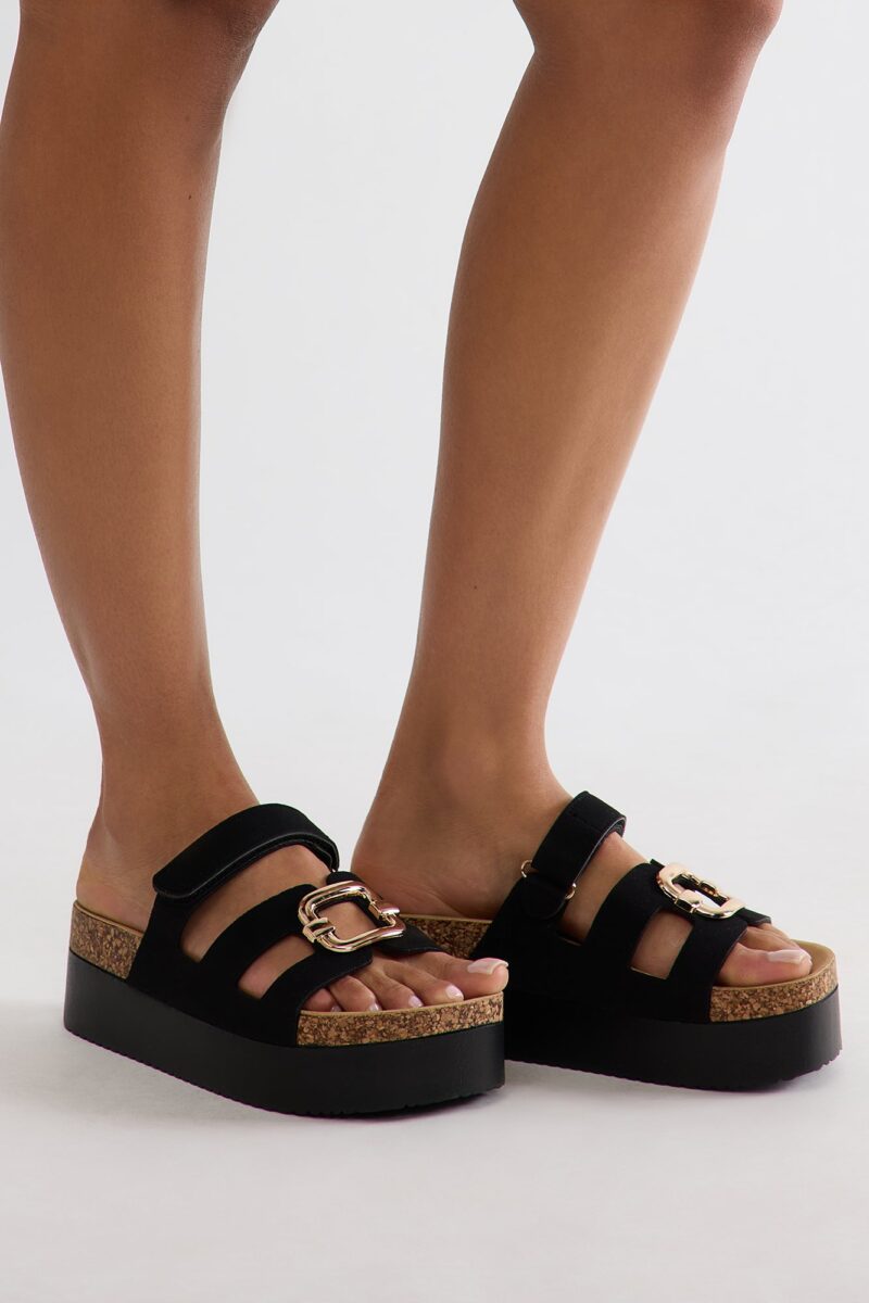 Sandalias de Plataforma Casual con Hebilla - Image 2