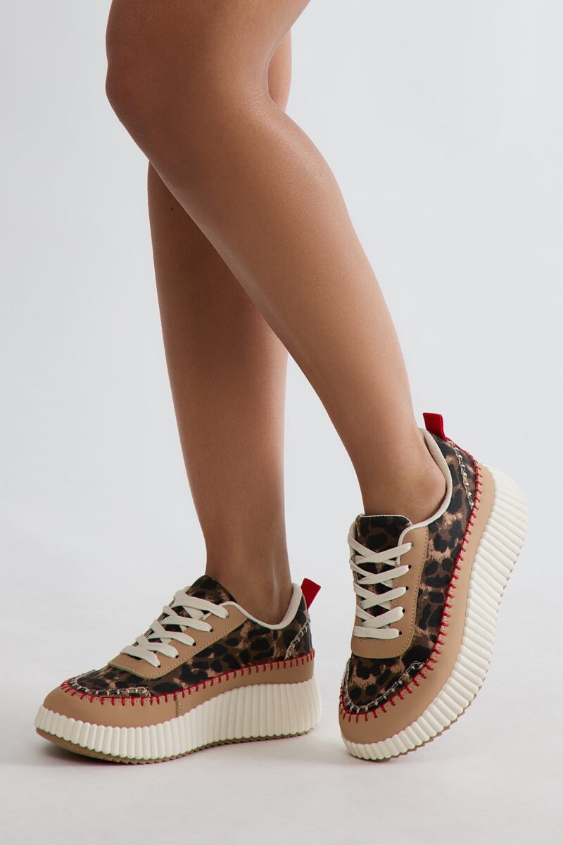 Zapatillas Deportivas de Plataforma en Blanco - Image 2