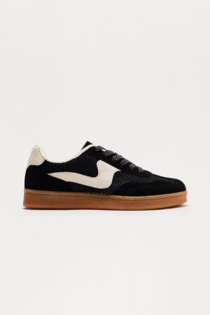 Zapatillas Bajas Urbanas con Detalles Tejidos