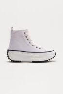 Zapatillas Altas de Corte Superior en Blanco
