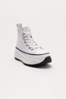 Zapatillas Altas de Corte Superior en Blanco