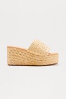 Plataformas de Yute en Dorado con Taco Alto
