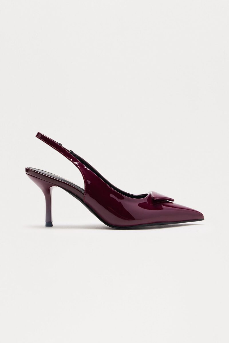 Zapatos de Tacón Alto Estilo Slingback Puntiagudos - Image 9