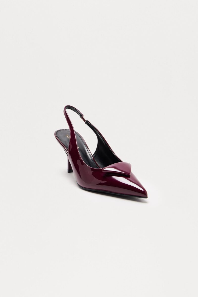 Zapatos de Tacón Alto Estilo Slingback Puntiagudos - Image 7