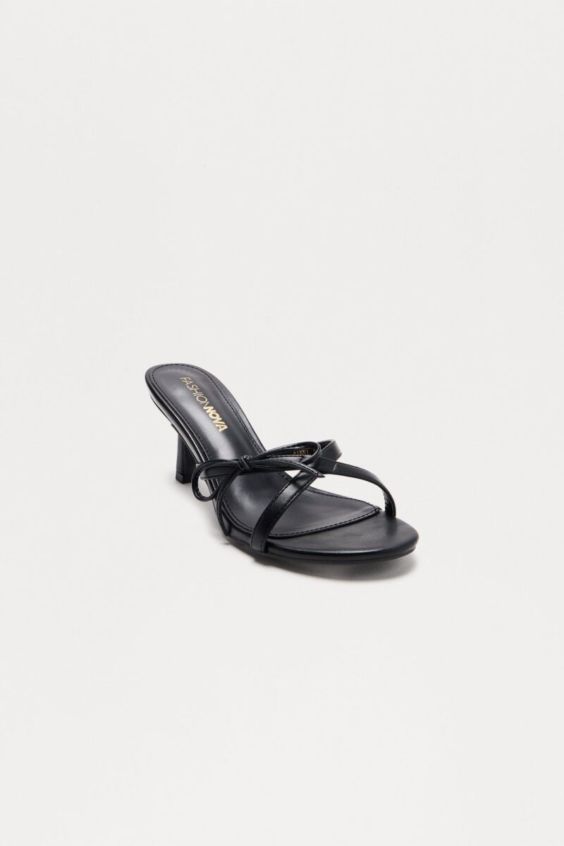 Mules con Lazo Kimmie - Negro