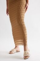 Sandalias Planas con Detalles de Caracoles Marinos