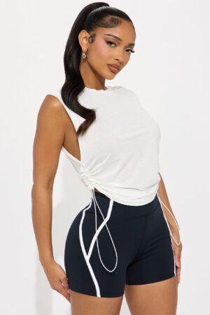 Camiseta Deportiva Sin Mangas en Algodón y Spandex