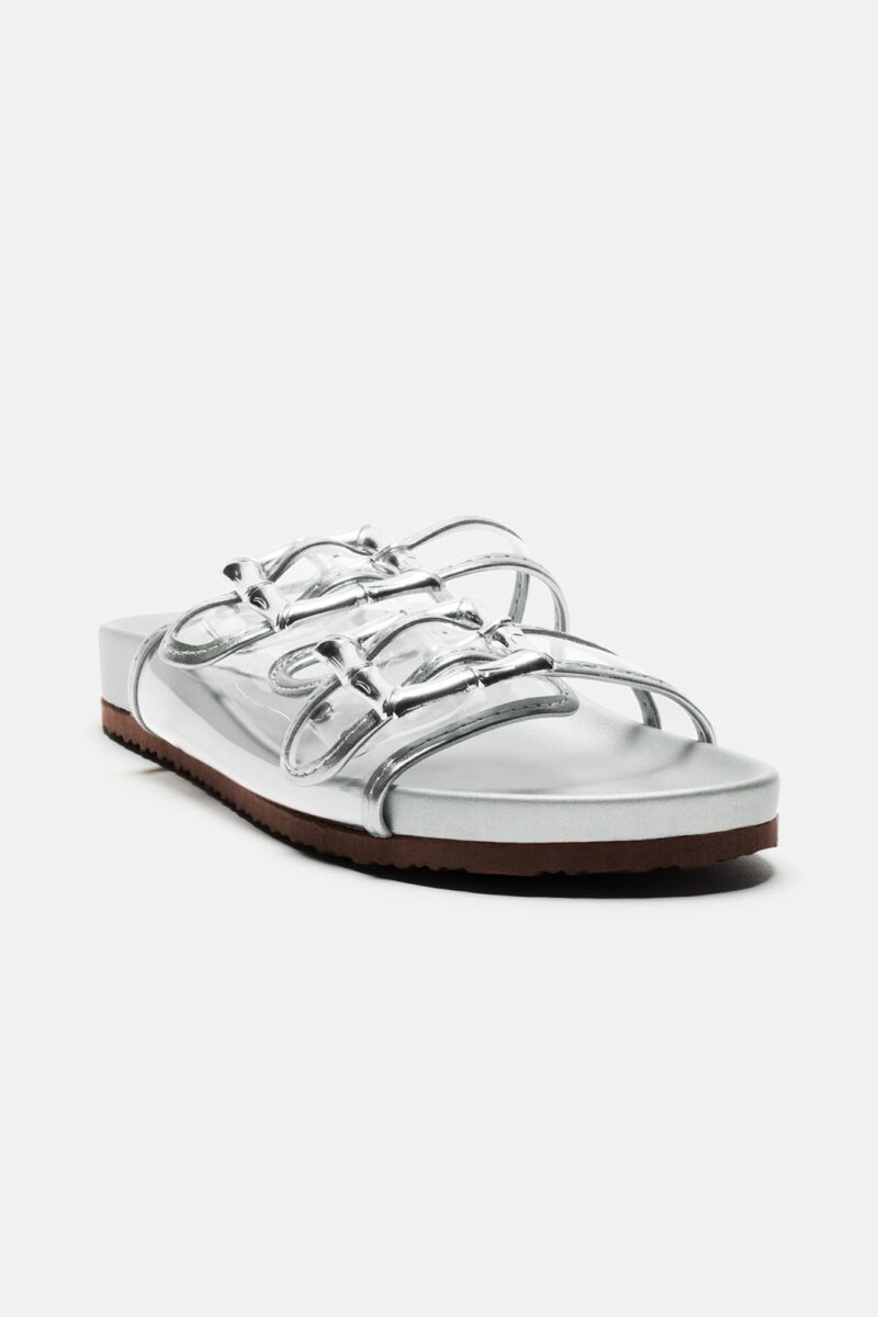 Sandalias Casual con Hebilla en Azul - Image 21